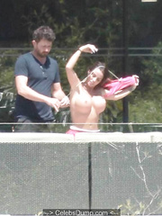 Bysty Katie Price goes topless during holiday in Portugal  May 09, 2018