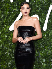 Ella Balinska at The Fashion Awards at Royal Albert Hall in London - December