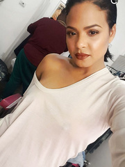 Christina Milian Braless (1 New Photo)