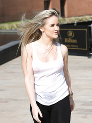 Rachael Rhodes Braless (3 Photos)