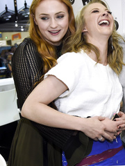 Maisie Williams, Sophie Turner and Natalie Dormer Sexy (6 Photos)