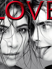 Kim Kardashian & Cara Delevingne & Kendall Jenner from Love Magazine (3 Photos)