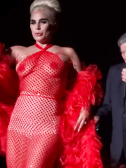 Lady Gaga See Through (6 Photos)