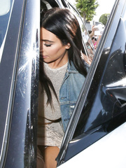Kim Kardashian Upskirt (2 Photos)
