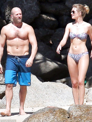 Rosie Huntington-Whiteley in a Bikini (12 Photos)
