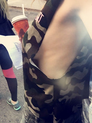 Bella Thorne Sideboob (1 Photo)