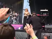 Tove Lo Tits Flash on stage