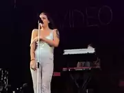Tove Lo Tits Flash on stage