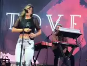 Tove Lo Tits Flash on stage