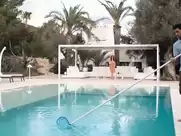 Kacey Barnfield - Blood Orange (2015) outdoor nude