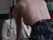 Betty Gilpin topless nude in Nurse Jackie S05