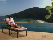 Morena Baccarin bikini video – The Mentalist s04e15 (2012)