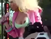 Nicki Minaj nude – Good Morning America (2011)
