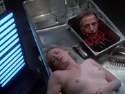Barbara Crampton nude – Re-Animator (1985)