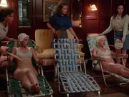 Rachel Brosnahan nude – The Marvelous Mrs. Maisel s01e01 (2017)