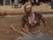 Angela Aames nude, Vicki Frederick nude, Laurene Landon nude – All the Marbles (1981)