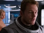 Jennifer Lawrence boobs - Passengers (2016)