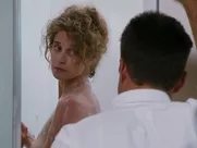 Nancy Travis nude, Annabella Sciorra nude – Internal Affairs (1990)