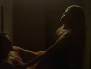 Gabriella Wilde, Cassandra Cruz nude – Squatters (2014)