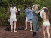 Alycia Debnam-Carey, Adelaide Kane, Katie Garfield sexy – The Devil’s Hand (2014)