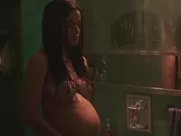 Paulina Gaitan pregnant nude in Souvenir (2019)