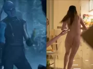 Actresses have no complexes and can play superheroes or star with no clothes at all mainstream cinema unsimulated sex