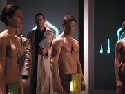 Cecile Breccia, Tanya van Graan, Nicole Tupper - Starship Troopers 3 (2008) unsimulated sex in mainstream cinema