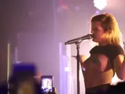 Concert moments full of shame and excitement when Tove Lo nude exposes boobies on stage movie star sex scenes