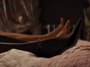 Explicit sex scene of Margot Robbie and Leonardo DiCaprio from The Wolf of Wall Street romantic sex scene