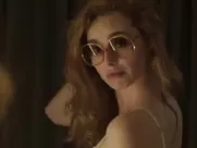 Freya Mavor nude - The Lady in the Car with Glasses and a Gun (2015) explicit mainstream cinema sex