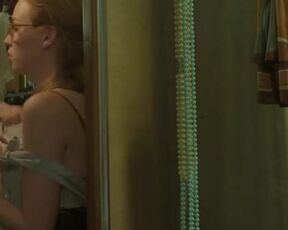 Freya Mavor nude - The Lady in the Car with Glasses and a Gun (2015) explicit mainstream cinema sex