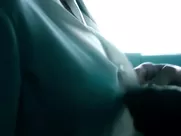 Man entices Natalie Martinez and finally hooks up with her in elevator in Into the Dark real sex in mainstream european cinema