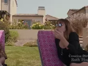 Lady Gaga dares to give outdoor interview with naked tits in Gaga five Foot two (2017) mainstream cinema unsimulated sex