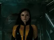 Malin Akerman, Carla Gugino naked - Watchmen (2009) mainstream sex in cinema