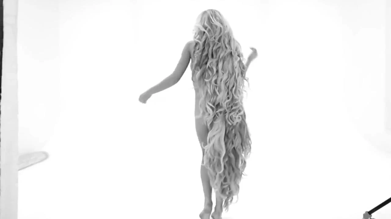 Nude Art - Naked Blonde Girl (very long hair) uncensored sex in mainstream cinema