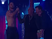 Niecy Nash sexy, Karrueche Tran nude, Rachel Whitman Groves sexy – Claws s01e01 (2017) lingerie sex scene