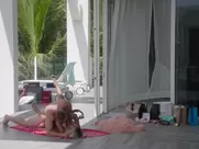 Niecy Nash sexy, Karrueche Tran nude, Rachel Whitman Groves sexy – Claws s01e01 (2017) lingerie sex scene