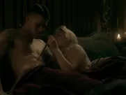 Nude Alicia Agneson - Vikings s05e12 (2017) explicit sex in mainstream cinema