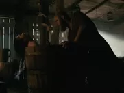 Maude Hirst and other babes fool around in the nude in atmospheric TV series Vikings mainstream sex cinema