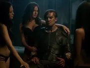 Roxanne McKee & Kim Engelbrecht nude - Dominion s2e8 (2015) netflix sex scenes