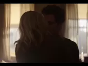 TV series You sex scenes of blonde girl Elizabeth Lail kissing and being humped extra mile scenes