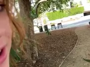 Tiny Teen Sis Ellie Eilish Caught Banging in crowded Public Library horror movie sex scenes