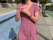 Tiny Teen Sis Ellie Eilish Caught Banging in crowded Public Library horror movie sex scenes