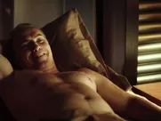 Tricia Helfer nude is carnal with boss in Ascension hot movie sex scenes (2014) funny sex in mainstream cinema