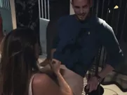 Public handjob from Fantasten (2017) Danish movie