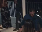 Public handjob from Fantasten (2017) Danish movie