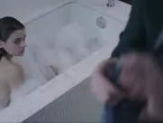 Joey King naked in bath scene from The Lie (2018)