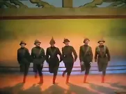 Soviet girls, topless dance