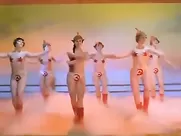 Soviet girls, topless dance