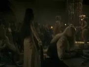 Sonoya Mizuno, Sian Brooke public orgy scene from House of the Dragon s01e01 (2022) tv serie